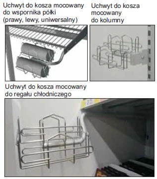 Uniwersalny uchwyt do kosza na torebki foliowe