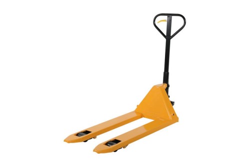 Paleciak HPT-V o udźwigu 2500 kg z widłami 1150 mm