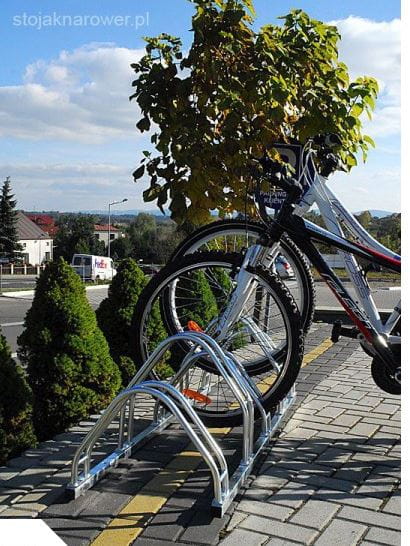 Stojak na 10 rowerów ECHO SAVE-10 stal ocynkowana