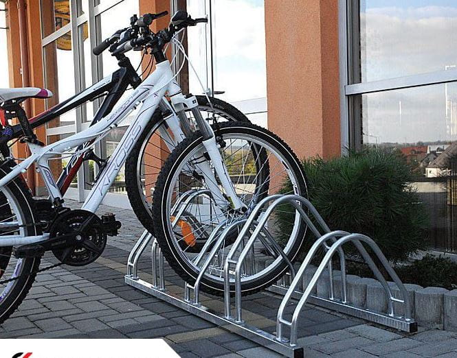 Parking rowerowy ECHO SAVE-10 ze stali nierdzewnej