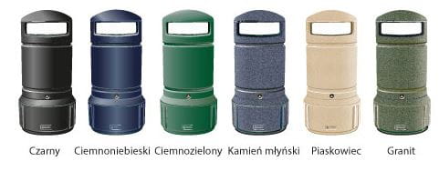 Kosz na śmieci Mini Plaza do miasta i parku
