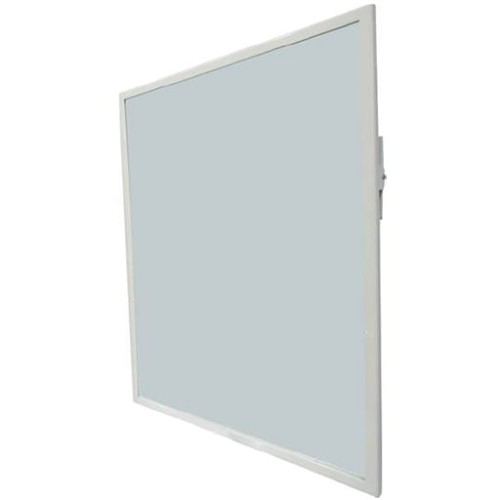 Lustro uchylne dla niepełnosprawnych 700x500 mm stal matowa