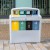 Kosz do segregacji odpadów Nexus Evolution City Quattro 160 l