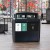 Pojemnik do recyklingu 3 frakcji Nexus Evolution City Trio z pokrywą