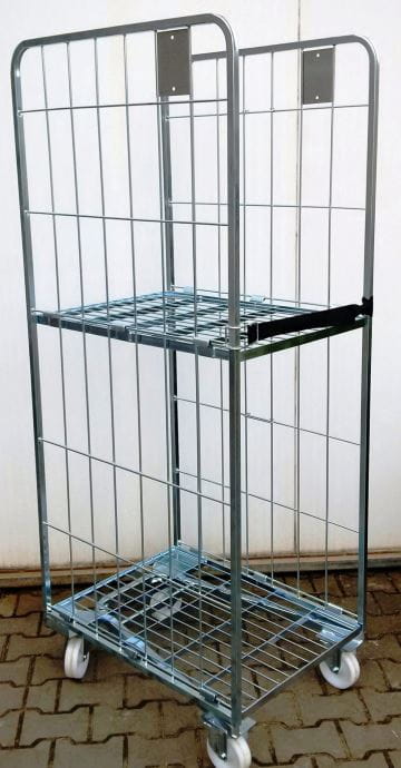 Wózek transportowy Rollcage do sklepu budowlanego
