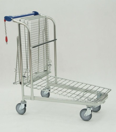Wózek transportowy Vario WTP-3 z rozkładanym koszem 45 l