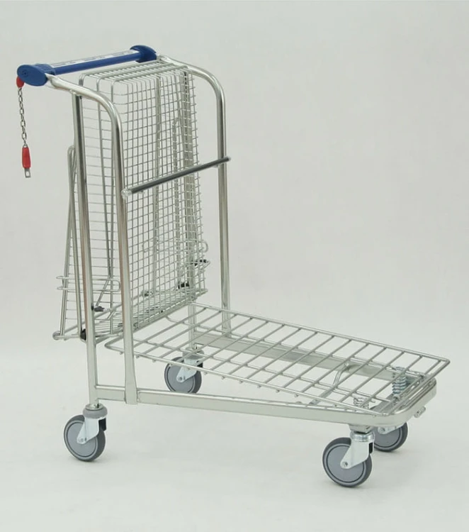 Wózek transportowy Vario WTP-3 z rozkładanym koszem 45 l