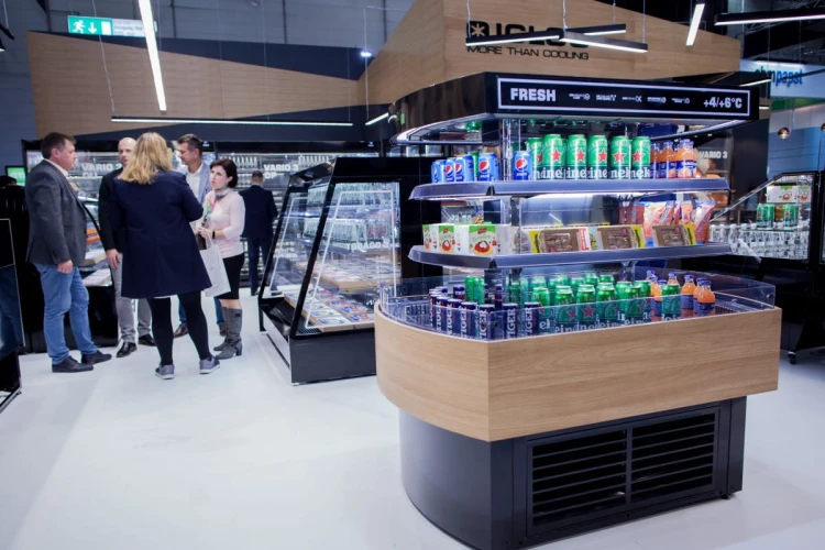 Wyspa chłodnicza Igloo FRESH 150 do sklepu spożywczego