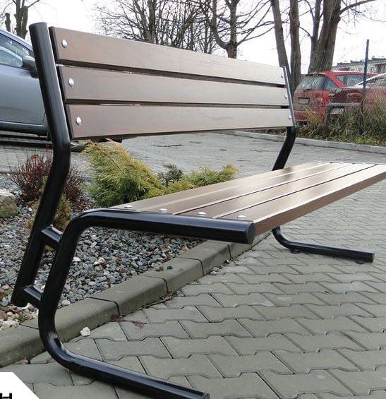 Ławka ogrodowa Topaz-3 do skwerów i placów