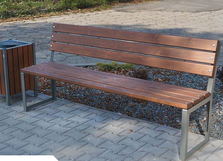Ławka Brzask 180 cm do ogrodu i parku