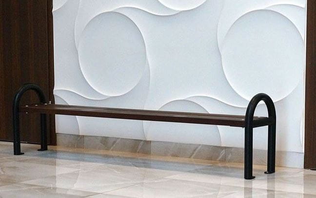 Ławka dziecięca Agat mini stal i drewno
