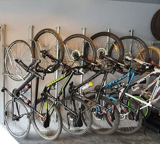 Wieszak rowerowy do ściany Lift 3 Premium 3 stanowiska