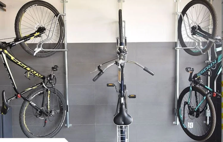 Regulowany wieszak na 6 rowerów Lift Premium