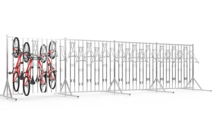 Wieszak na rowery Lift 48 Premium 48 stanowisk obustronny