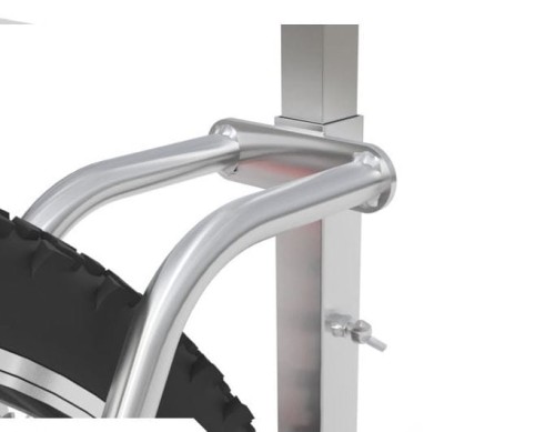 Obustronny wieszak rowerowy Lift 48 Premium z konstrukcją