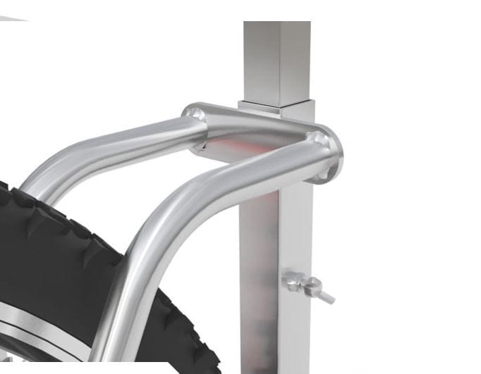 Obustronny wieszak rowerowy Lift 48 Premium z konstrukcją