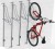 Wieszak na rowery Lift - 4 Premium na 4 stanowiska