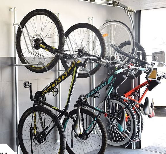Wieszak na 4 rowery Lift - 4 Premium stal ocynkowana
