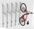 Wieszak na rowery Lift 5 Premium na 5 stanowisk