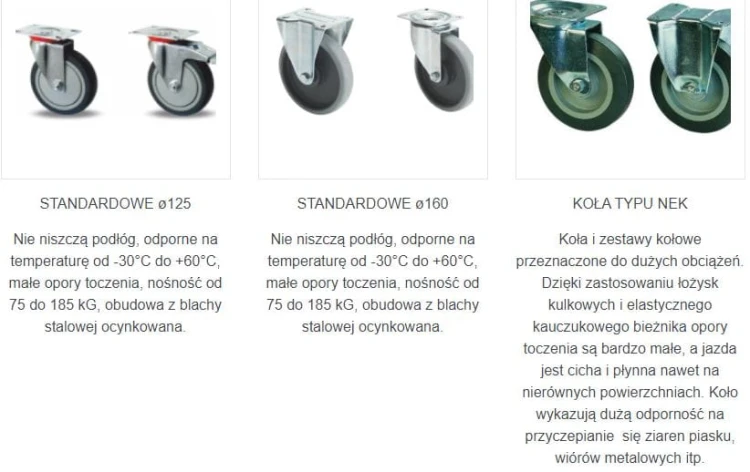 Ocynkowany wózek kontenerowy z 3 półkami