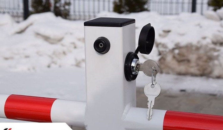 Blokada miejsca parkingowego trójkąt duży