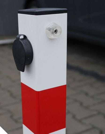 Parkingowa blokada słupkowa z 2 kluczami