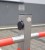 Składana blokada parkingowa X1 stal nierdzewna