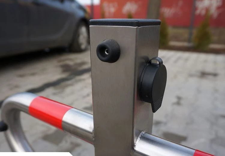 Blokada parkingowa nierdzewna z 2 kluczami