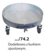 Wózek do beczek 250 kg WRN1-025/74.2