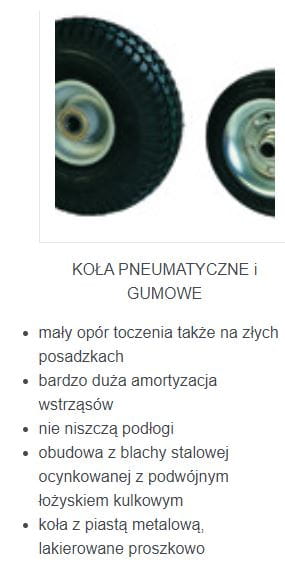 Wózek do transportu beczek z kołami Ø125 mm