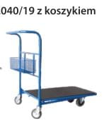 Wózek platformowy z koszykiem WRN2-040/19 400 kg