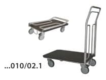 Wózek platformowy 100 kg z kołami TPR Ø125