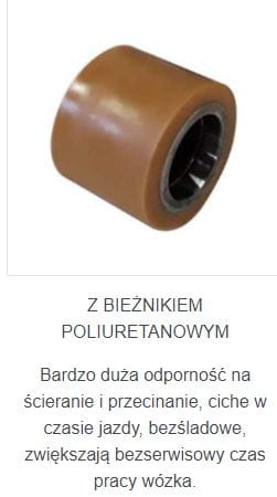 Platforma transportowa ZT-3000 V z rolkami poliuretanowymi