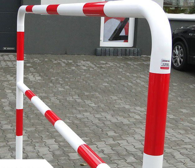 Bariera drogowa z poprzeczką ze stali ocynkowanej ogniowo