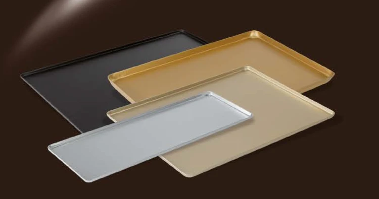 Profesjonalna taca cukiernicza czarna 30x20 cm