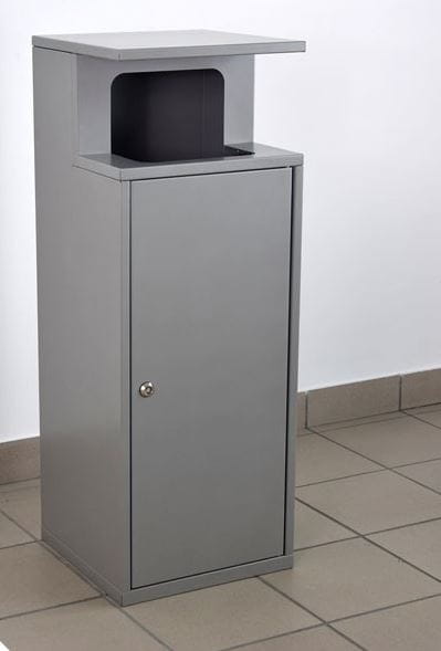 Kosz do segregacji Oberon I 80 l z daszkiem