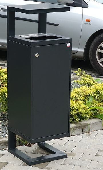 Kosz na odpadki Platon V, 50 l,  z popielnicą