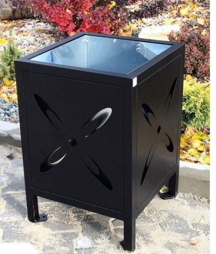 Kosz na odpadki Saturn, pojemność 60 litrów,