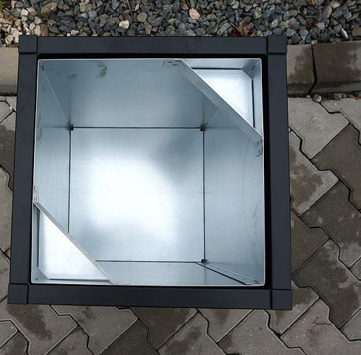 Prostokątny kosz na odpady Saturn 60 l