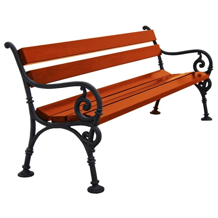 Ławka Wiedeńska 150 cm z lakierowanymi deskami świerkowymi