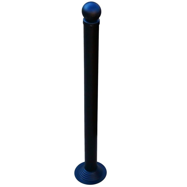 Słupek blokujący z kulą 70 cm stal ocynkowana