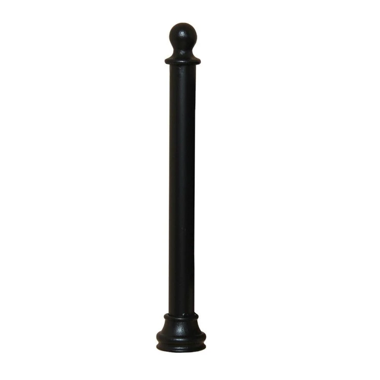 Słupek uliczny Retro I stalowo żeliwny 50 cm