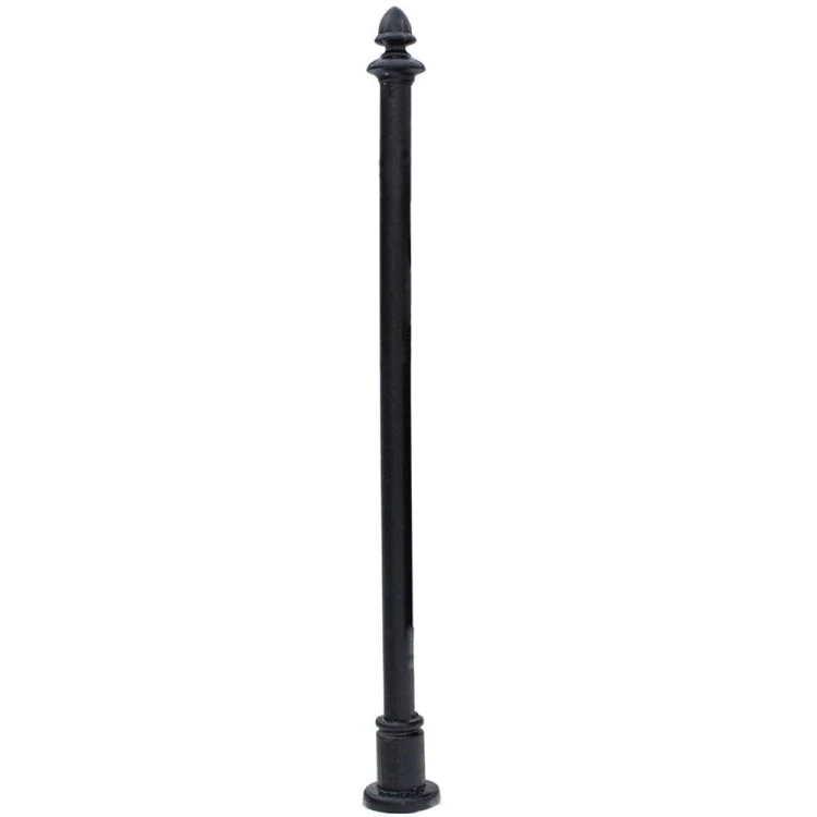 Słupek uliczny Retro II stalowo żeliwny wysokość 70 cm