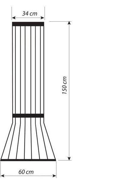 Osłona drzewa 150 cm do parków i skwerów