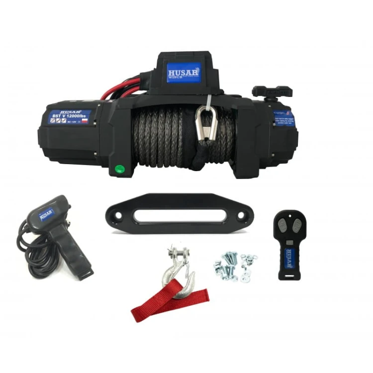 Wyciągarka BST V 12000 LBS z aluminiową prowadnicą ślizgową