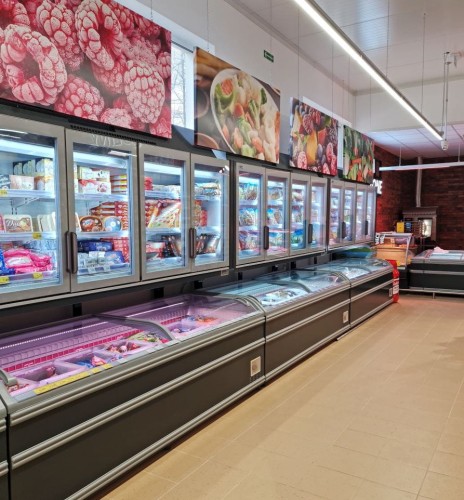 Szafoboneta AHT do supermarketu i sklepu