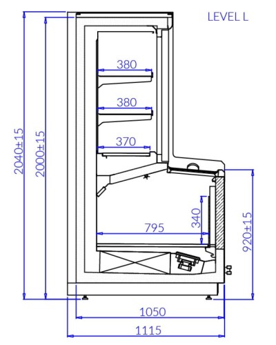 Szafoboneta Level L Igloo wymiary.JPG