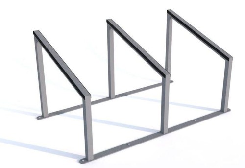 Stojak rowerowy UG-5 modułowy-3 stal ocynkowana malowana