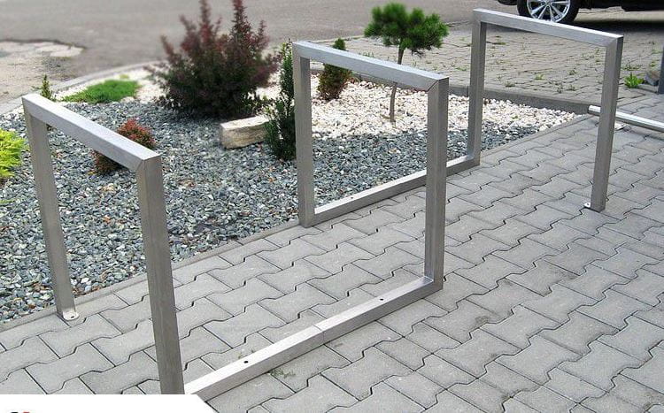 Nowoczesny stojak na 6 rowerów Irys III