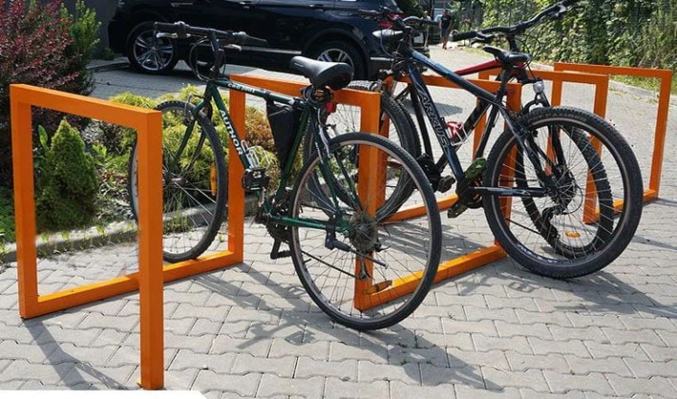 Parking rowerowy Irys V ze stali ocynkowanej